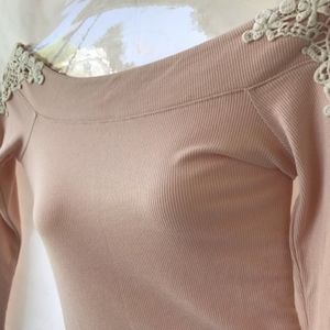 Hollister off the shoulder long sleeve